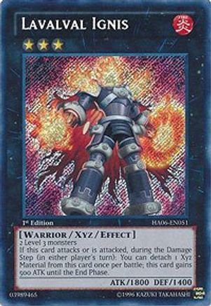 Lavalval Ignis (HA06-EN051) - Hidden Arsenal 6: Omega Xyz Unlimited Hidden Arsenal 6: Omega Xyz Yugioh Single  Squirtle Squad Card Shop.