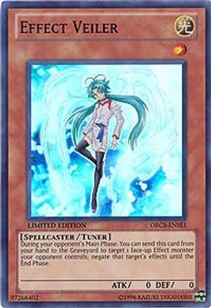 Effect Veiler (ORCS-ENSE1) - Order of Chaos Limited Order of Chaos Yugioh Single  Squirtle Squad Card Shop.