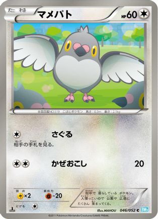 Pidove (046/052) - BW3 Hail Blizzard 1st Edition BW3: Hail Blizzard Pokemon Japanese Single  Squirtle Squad Card Shop.