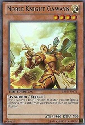 Noble Knight Gawayn (REDU-EN000) - Return of the Duelist Unlimited Return of the Duelist Yugioh Single  Squirtle Squad Card Shop.