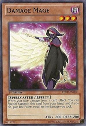 Damage Mage (REDU-EN002) - Return of the Duelist Unlimited Return of the Duelist Yugioh Single  Squirtle Squad Card Shop.