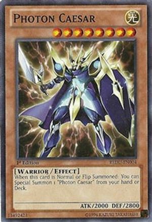 Photon Caesar (REDU-EN004) - Return of the Duelist 1st Edition Return of the Duelist Yugioh Single  Squirtle Squad Card Shop.