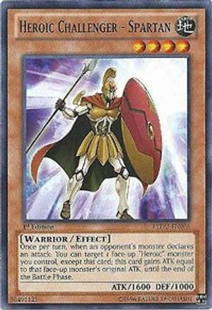 Heroic Challenger - Spartan (REDU-EN005) - Return of the Duelist Unlimited Return of the Duelist Yugioh Single  Squirtle Squad Card Shop.