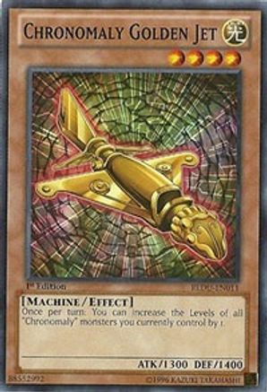 Chronomaly Golden Jet (REDU-EN011) - Return of the Duelist Unlimited Return of the Duelist Yugioh Single  Squirtle Squad Card Shop.