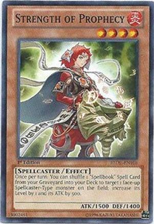 Strength of Prophecy (REDU-EN018) - Return of the Duelist 1st Edition Return of the Duelist Yugioh Single  Squirtle Squad Card Shop.