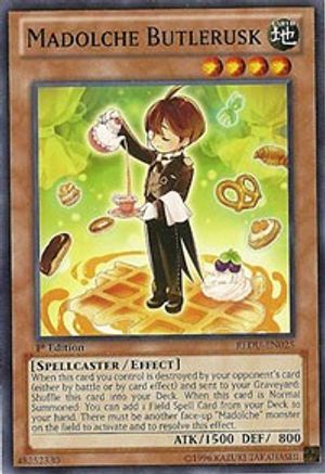 Madolche Butlerusk (REDU-EN025) - Return of the Duelist Unlimited Return of the Duelist Yugioh Single  Squirtle Squad Card Shop.