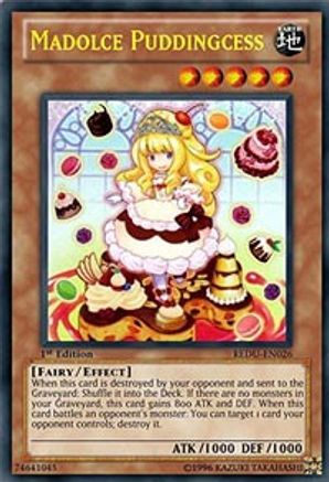 Madolche Puddingcess (REDU-EN026) - Return of the Duelist Unlimited Return of the Duelist Yugioh Single  Squirtle Squad Card Shop.