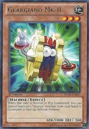 Geargiano Mk-II (REDU-EN027) - Return of the Duelist Unlimited Return of the Duelist Yugioh Single  Squirtle Squad Card Shop.