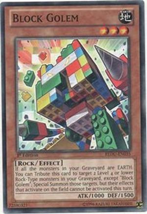 Block Golem (REDU-EN035) - Return of the Duelist 1st Edition Return of the Duelist Yugioh Single  Squirtle Squad Card Shop.
