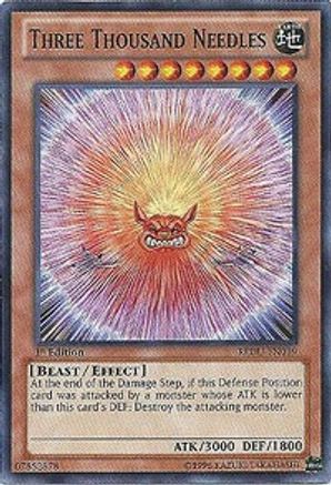 Three Thousand Needles (REDU-EN039) - Return of the Duelist 1st Edition Return of the Duelist Yugioh Single  Squirtle Squad Card Shop.