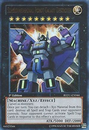 Superdimensional Robot Galaxy Destroyer (REDU-EN044) - Return of the Duelist 1st Edition Return of the Duelist Yugioh Single  Squirtle Squad Card Shop.