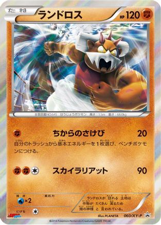 Landorus - 060/XY-P (060/XY-P) - XYP XY Promos Holofoil XY-P: XY Promos Pokemon Japanese Single  Squirtle Squad Card Shop.