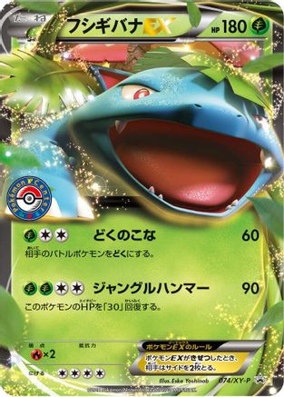 Venusaur EX - 074/XY-P (074/XY-P) - XYP XY Promos Holofoil XY-P: XY Promos Pokemon Japanese Single  Squirtle Squad Card Shop.