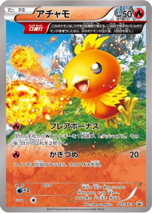Torchic - 103/XY-P (103/XY-P) - XYP XY Promos XY-P: XY Promos Pokemon Japanese Single  Squirtle Squad Card Shop.
