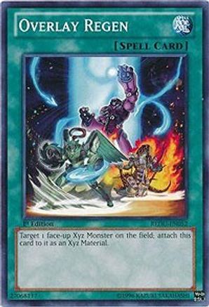 Overlay Regen (REDU-EN052) - Return of the Duelist 1st Edition Return of the Duelist Yugioh Single  Squirtle Squad Card Shop.