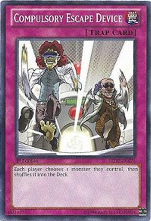 Compulsory Escape Device (REDU-EN074) - Return of the Duelist 1st Edition Return of the Duelist Yugioh Single  Squirtle Squad Card Shop.