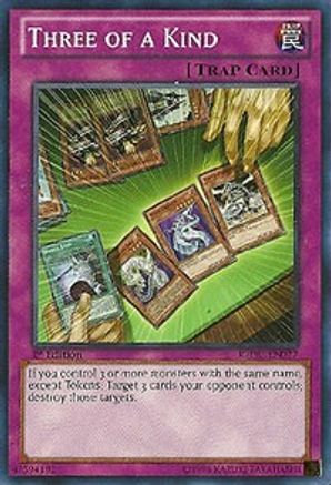 Three of a Kind (REDU-EN077) - Return of the Duelist Unlimited Return of the Duelist Yugioh Single  Squirtle Squad Card Shop.