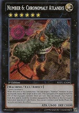 Number 6: Chronomaly Atlandis (REDU-EN092) - Return of the Duelist 1st Edition Return of the Duelist Yugioh Single  Squirtle Squad Card Shop.
