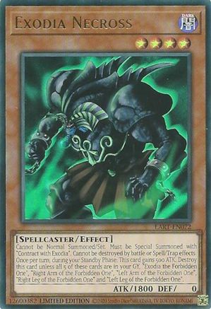 Exodia Necross (LART-EN072) - The Lost Art Promotion Limited The Lost Art Promotion Yugioh Single  Squirtle Squad Card Shop.