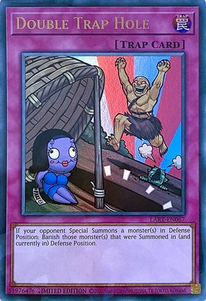 Double Trap Hole (LART-EN067) - The Lost Art Promotion Limited The Lost Art Promotion Yugioh Single  Squirtle Squad Card Shop.
