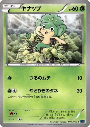 Pansage (004/060) - XYBx Collection X Unlimited XY-Bx: Collection X Pokemon Japanese Single  Squirtle Squad Card Shop.