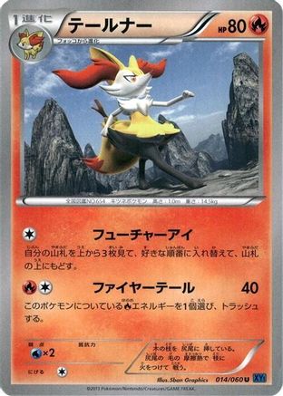 Braixen (014/060) - XYBx Collection X Unlimited XY-Bx: Collection X Pokemon Japanese Single  Squirtle Squad Card Shop.