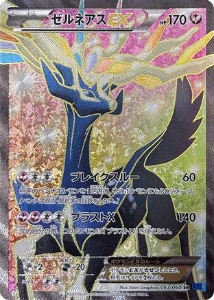 Xerneas EX - 063/060 (063/060) - XYBx Collection X 1st Edition Holofoil XY-Bx: Collection X Pokemon Japanese Single  Squirtle Squad Card Shop.