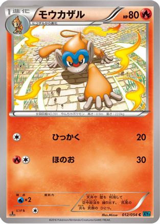 Monferno (012/054) - XY11Br Cruel Traitor Unlimited XY11-Br: Cruel Traitor Pokemon Japanese Single  Squirtle Squad Card Shop.