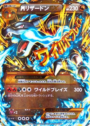M Charizard EX - 089/080 (089/080) - XY2 Wild Blaze Unlimited Holofoil XY2: Wild Blaze Pokemon Japanese Single  Squirtle Squad Card Shop.