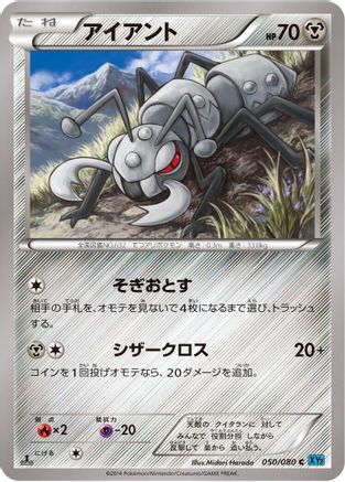 Durant (050/080) - XY2 Wild Blaze 1st Edition XY2: Wild Blaze Pokemon Japanese Single  Squirtle Squad Card Shop.