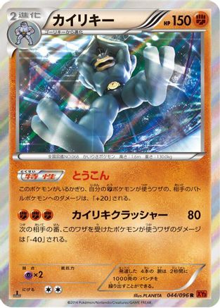 Machamp (044/096) - XY3 Rising Fist Unlimited Holofoil XY3: Rising Fist Pokemon Japanese Single  Squirtle Squad Card Shop.
