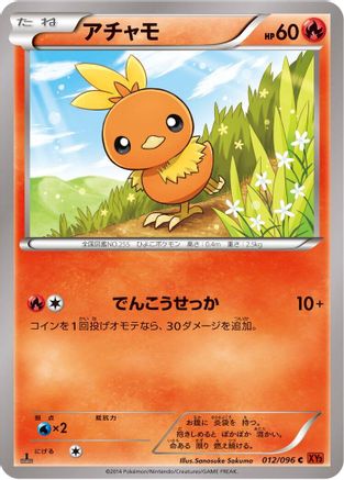 Torchic (012/096) - XY3 Rising Fist 1st Edition XY3: Rising Fist Pokemon Japanese Single  Squirtle Squad Card Shop.