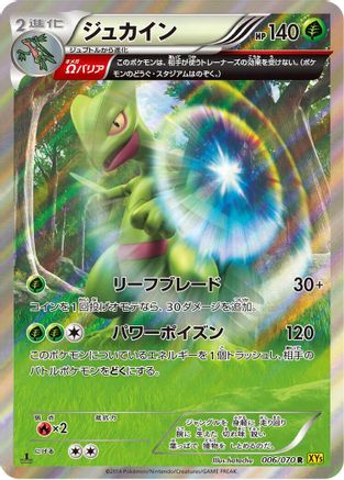 Sceptile - 006/070 (006/070) - XY5Bg Gaia Volcano Unlimited Holofoil XY5-Bg: Gaia Volcano Pokemon Japanese Single  Squirtle Squad Card Shop.