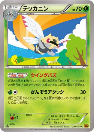 Ninjask (010/078) - XY6 Emerald Break Unlimited XY6: Emerald Break Pokemon Japanese Single  Squirtle Squad Card Shop.