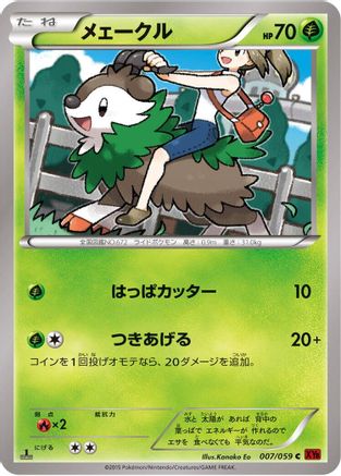 Skiddo (007/059) - XY8Br Red Flash 1st Edition XY8-Br: Red Flash Pokemon Japanese Single  Squirtle Squad Card Shop.