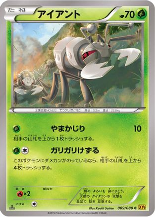 Durant (009/080) - XY9 Rage of the Broken Heavens 1st Edition XY9: Rage of the Broken Heavens Pokemon Japanese Single  Squirtle Squad Card Shop.