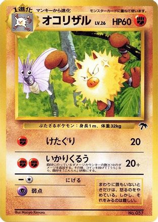 Primeape  - Southern Island Southern Island Pokemon Japanese Single  Squirtle Squad Card Shop.