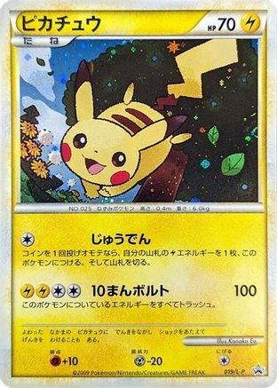 Pikachu (019/L-P) - LP Legends Promos Holofoil L-P: Legends Promos Pokemon Japanese Single  Squirtle Squad Card Shop.
