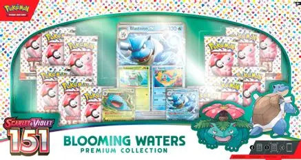 Blooming Waters Premium Collection Miscellaneous Cards & Products Pokemon Sealed  Squirtle Squad Card Shop.
