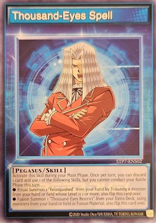 Thousand-Eyes Spell (STP7-ENS02) - Speed Duel: Tournament Pack 7 1st Edition Speed Duel: Tournament Pack 7 Yugioh Single  Squirtle Squad Card Shop.