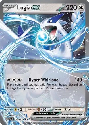 Lugia ex 082/131 – Prismatic Evolutions – Holo SV: Prismatic Evolutions Pokemon Single  Squirtle Squad Card Shop.