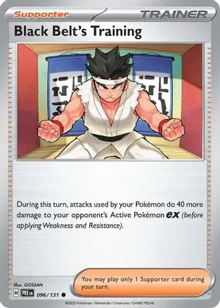 Black Belt's Training 096/131  SV Prismatic Evolutions - Common