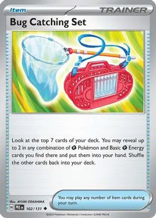 Bug Catching Set 102  SV Prismatic Evolutions - Uncommon