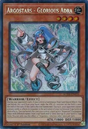 Argostars - Glorious Adra (SUDA-EN010) - Supreme Darkness 1st Edition Supreme Darkness Yugioh Single  Squirtle Squad Card Shop.