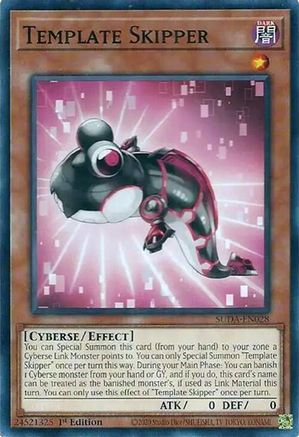 Template Skipper (SUDA-EN028) - Supreme Darkness 1st Edition Supreme Darkness Yugioh Single  Squirtle Squad Card Shop.