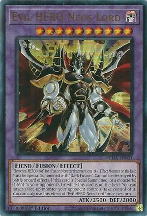 Evil HERO Neos Lord (SUDA-EN031) - Supreme Darkness 1st Edition Supreme Darkness Yugioh Single  Squirtle Squad Card Shop.