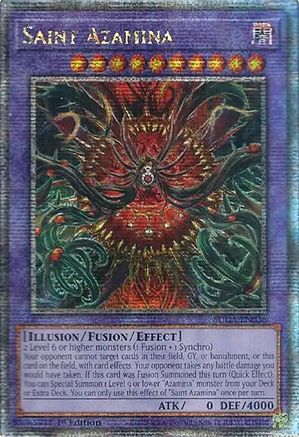 Saint Azamina (Quarter Century Secret Rare) (SUDA-EN036) - Supreme Darkness 1st Edition Supreme Darkness Yugioh Single  Squirtle Squad Card Shop.