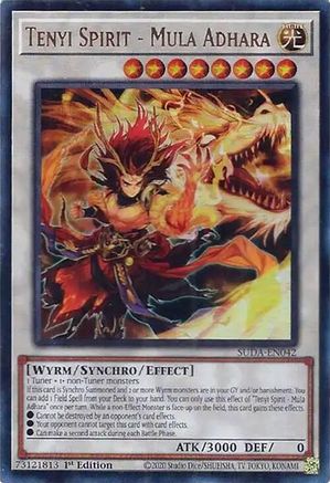 Tenyi Spirit - Mula Adhara (SUDA-EN042) - Supreme Darkness 1st Edition Supreme Darkness Yugioh Single  Squirtle Squad Card Shop.