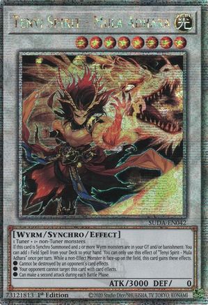 Tenyi Spirit - Mula Adhara (Quarter Century Secret Rare) (SUDA-EN042) - Supreme Darkness 1st Edition Supreme Darkness Yugioh Single  Squirtle Squad Card Shop.
