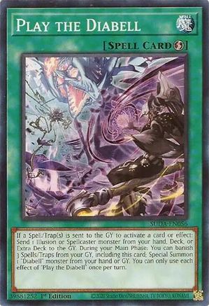 Play the Diabell (SUDA-EN056) - Supreme Darkness 1st Edition Supreme Darkness Yugioh Single  Squirtle Squad Card Shop.